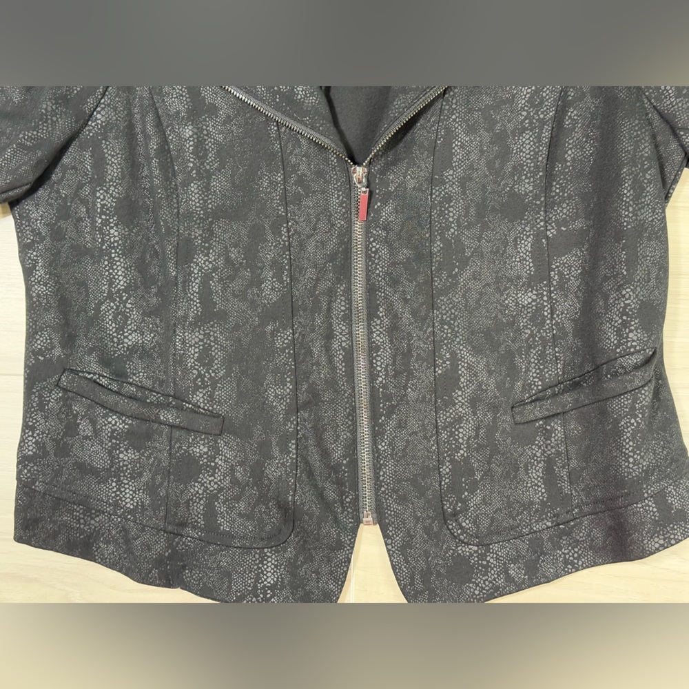 Stylish Black Jacket by Torrid - Picture 5 of 8